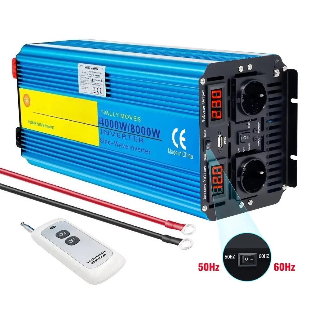 Solar Saf Sinüs Dalga Güç DC'd - Off Grid Solar Inverter 48V 6000W incelemesi ve fiyatı