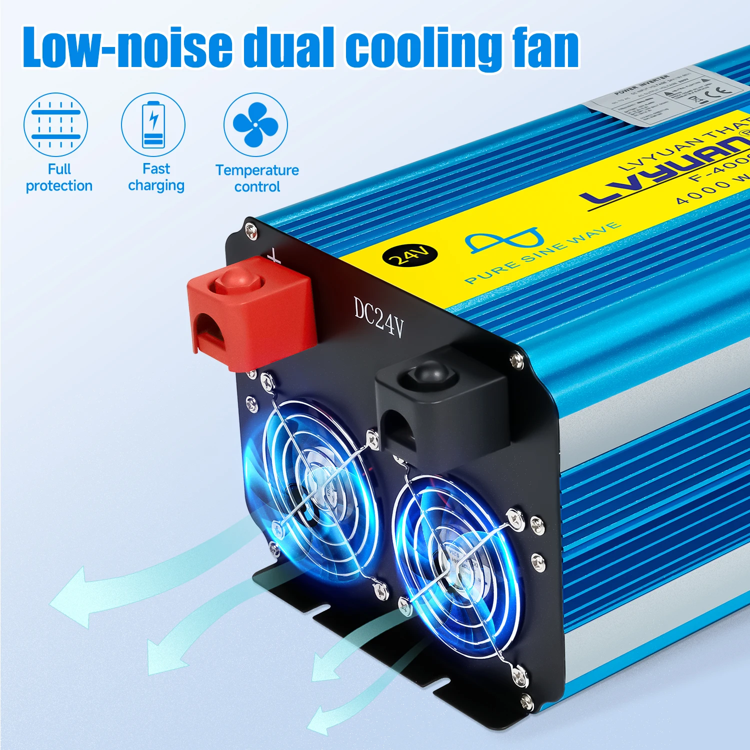 Solar Saf Sinüs Dalga Güç DC'd - Off Grid Solar Inverter 48V 6000W incelemesi ve fiyatı